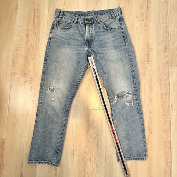 Vintage Levi’s 505 C  Orange Tab Jeans Mens Size 28 Distressed Jeans - Picture 5 of 11